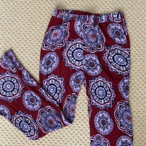 Winsor soft pants paisley